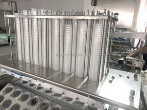 Vollautomatische Komplettproduktionslinie für PET-Kunststoff-Kleinbecher mit reinem Mineraltrinkwasser – Becher-Wasserabfüllmaschine - Product Image 2