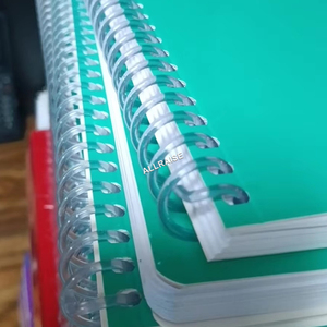 Volledig Automatische Spiraaldraadbindmachine <span class=keywords><strong>Notebook</strong></span> Enkele Spiraalvormige Spiraalbindmachine Kalenderdraad Plastic Spoelproductiemachine - Product Image 6