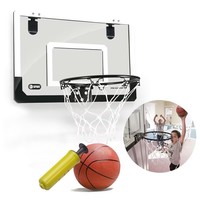 Support mural réglable portable pour panneau PS, panier de basket en métal avec tableau de scores électronique pour la maison, le bureau et les enfants