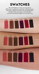 Tikrok Vente chaude Méthode d'utilisation simple Polyvalence polyvalente Atteindre 6 couleurs Matte Velvet Matte Lip Cream - Product Image 5
