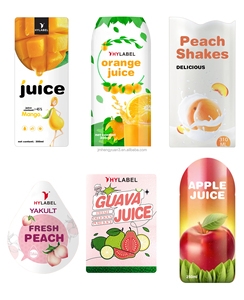 Biểu Tượng Tùy Chỉnh Sticker Bao Bì Dính Giấy Nước Trái Cây Nhãn Chai Nước Trái Cây Nhãn Bao Bì Sticker Thực Phẩm Nước Giải Khát Nhãn Chai - Product Image 4