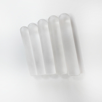Lentille de tige de verre de quartz transparent de haute qualité endoscope de silice optique lentille de tige rigide