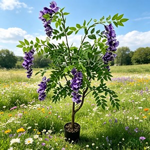 Árbol Artificial Grande de Flor de Frijol, Árbol de Wisteria - Product Image 3