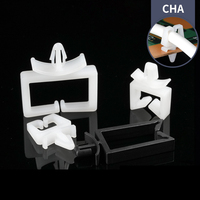 CHA Faisceau de câbles de type avion Pince à fil carrée en nylon Câblage de siège fixe avec clip de câble d'isolation à broches