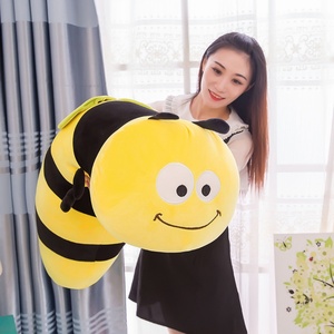 Peluche de Abeja, Almohada de Peluche de Abeja, Juguete de Peluche de Abeja para Dormir - Product Image 3