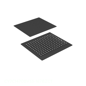 หน่วยความจำ165 LBGA CY7C1470BV33-167BZCT อิเล็กทรอนิกส์ส่วนประกอบช่องผู้ผลิต - Product Image 1