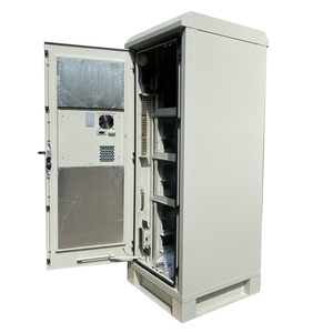 Armoire de stockage de batteries solaires extérieures 40U 42U IP65 IP55 pour télécommunications avec refroidissement AC 1500W HSF-batt Armoire de batteries extérieures HSF - Product Image 2