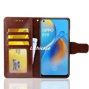 Lichicase Flip Kickstand Foldable Money Pocket Cover For Redmi K60 Ultra Shockproof Leather Case