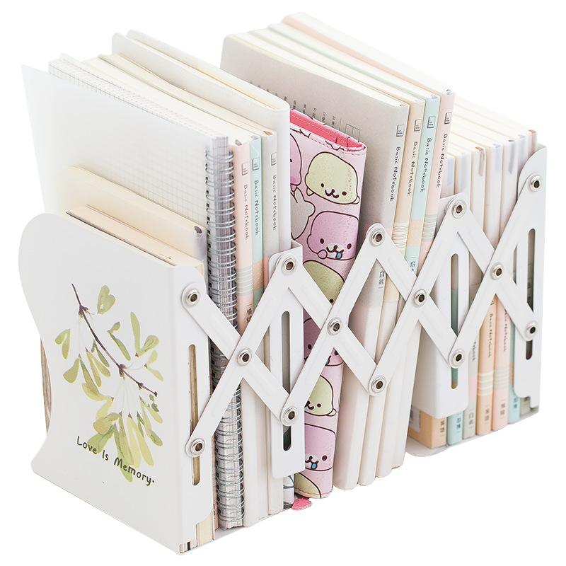 Творческие Мультяшные животные подставки для студентов металлические выдвижные подставки для книг складной держатель для книг