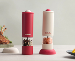 2026 Wholesale Electric Pepper Salt <b>Grinder</b> Adjustable Coarseness Automatic Spice Mill One Hand Operation Food Grade Kitchen Too - Product Image 1