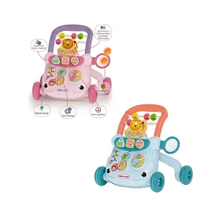 Baby Standing Toys Baby Walker Hand Push Multifunction Music Baby Walker Sit-to-Stand Learning Walker Kids