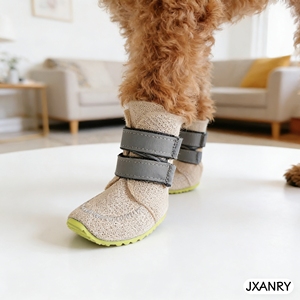 รองเท้าสัตว์เลี้ยงสุดหรู JXANRY สำหรับสุนัขและแมว ระบายอากาศได้ดี เหมาะสำหรับฤดูร้อน พร้อมคุณสมบัติกันลื่นและทนทานต่อการสึกหรอ - Product Image 4