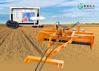 Niveleur laser satellite automatique pour tracteur, largeur de travail 2M-4M, agriculture de précision, amélioration du sol, GPS RTK