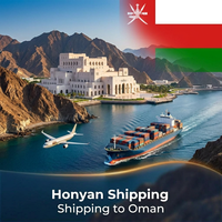Meilleur agent maritime Honyan de Chine vers le Moyen-Orient (Kuwait, Oman) – Services logistiques LCL + Express DDP – Livraison en 20-30 jours
