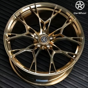 5x114.3 giả mạo bánh xe 5x120 xe khách sâu lõm vàng giả mạo vành bánh xe DW rèn bánh xe 18 19 20 <span class=keywords><strong>21</strong></span> 22 inch 5x112 - Product Image 1