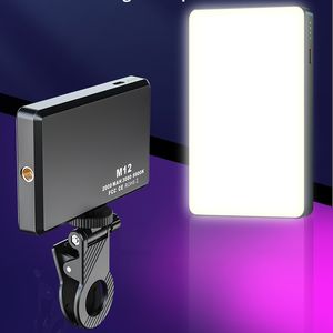 Lumière de remplissage pour <span class=keywords><strong>selfie</strong></span> sur téléphone, pour appareil photo de téléphone, en direct, légère et portable, lumière de vlogging, mini lumière vidéo LED - Product Image 3