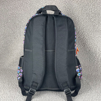 Nouveau Sac à Dos Trolley Robot Dessin Animé pour Étudiants 2026, Grande Capacité, Doublure PVC Polyester, Fermeture Éclair 4 Couches, 18 Pouces