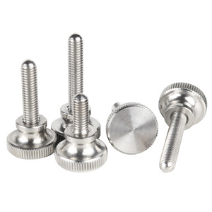 Vis à tête moletée en acier inoxydable Gb834, boulon à tête haute à serrage manuel pour assemblage mécanique - Product Image 1