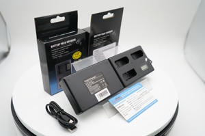 Les batteries Triple <span class=keywords><strong>EN</strong></span>-<span class=keywords><strong>EL14</strong></span>/<span class=keywords><strong>EN</strong></span>-EL14a et <span class=keywords><strong>chargeur</strong></span> USB LCD compatibles pour Nikon - Product Image 4