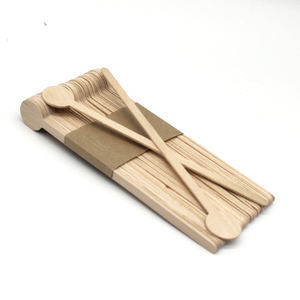 Tongkat Pengaduk Kopi Kayu <span class=keywords><strong>Birch</strong></span> 7.5 Inci untuk Minum - Product Image 2