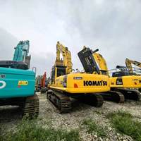 Vente directe usine Japon : Excavatrice sur chenilles hydraulique Komatsu PC350 d'occasion, 33 tonnes, modèle KOMATSU PC350-7