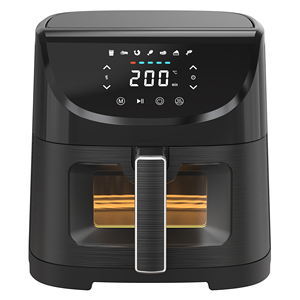 <span class=keywords><strong>Friteuse</strong></span> à air numérique 6L avec fenêtre de visualisation et technologie de chauffage double haut et bas, <span class=keywords><strong>sans</strong></span> <span class=keywords><strong>huile</strong></span>, intelligente, pour une cuisson saine et professionnelle - Product Image 5