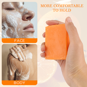 OEM burro di karité pelle nutriente idratante olio d'oliva vitamina C <span class=keywords><strong>sapone</strong></span> 7 giorni schiarente rapido sbiancamento della pelle <span class=keywords><strong>sapone</strong></span> acido kojico - Product Image 5