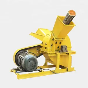 Sawmill wood processing machine waste wood crusher pallet grinder for sawdust