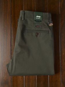 <span class=keywords><strong>Pantaloni</strong></span> Casual da Uomo per il Commercio Transfrontaliero, Gamba Dritta, Vestibilità Ampia, Elastici, Business Casual, di Alta Gamma - Product Image 4