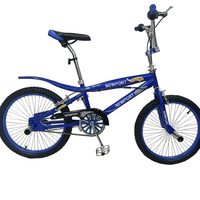 Vente directe d'usine, vélo BMX en acier carbone pour enfants, 16 pouces, style sportif, street, logo personnalisé