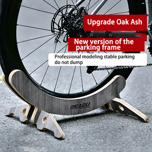 Marco de madera para bicicleta de carretera, estante de almacenamiento interior, accesorios de 40-60mm - Product Image 4