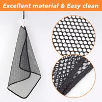 Chiffons de filet de lavage de vaisselle Tampon à récurer à séchage rapide Inodore Mesh Chiffons de nettoyage de cuisine