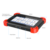 Programmateur de clés XTOOL X100 PAD, scanner OBD2 professionnel pour voitures avec tablette X100 PAD