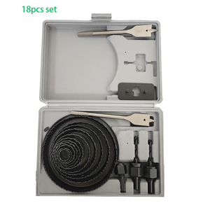 8PCS Heavy-Gauge Steel <b>Hole</b> Saw Set for Cutting Drywall, Ceiling Panels and PVC - Product Image 3