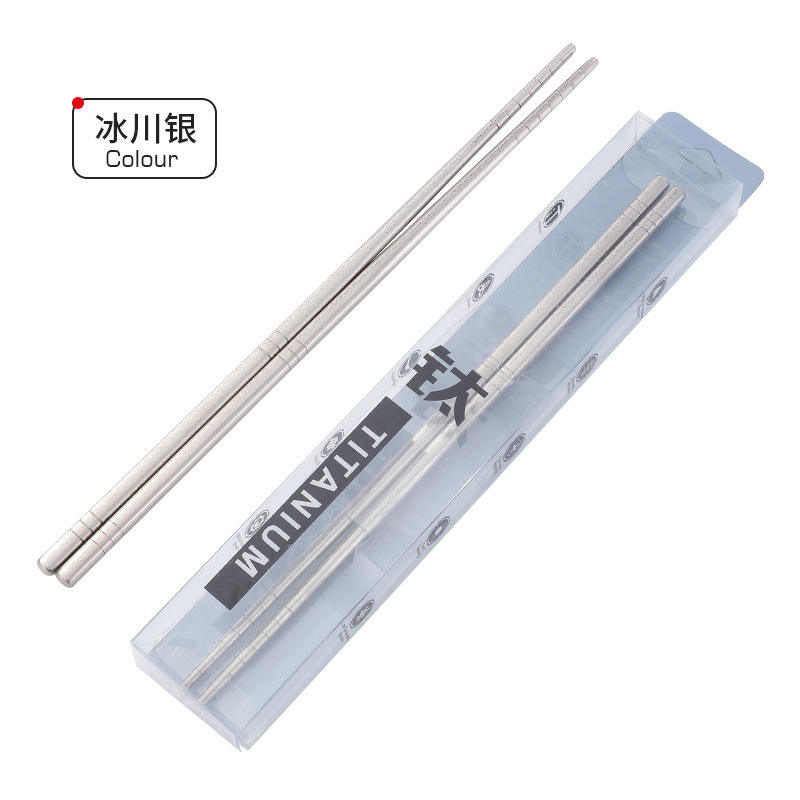 ตะเกียบไทเทเนียมแท้ [Royal Gold] คุณภาพสูง