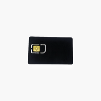 Tarjeta SIM de Alta Seguridad con Superficie Negra, Tarjeta Java Jcop J3R110 J3R150 J3R180, Doble Interfaz, EMV SecID, Tarjeta con CPU