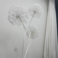 Dandelion Raksasa, Sederhana, Mewah, Dekorasi Jendela Kustom, Dekorasi Acara, Pemotretan, Dekorasi Properti