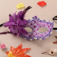 Masque de fête mascarade vénitien de réaliste Silicone mascarade demi-masque FQ-001