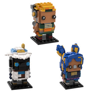 GoldMoc Brickhead Series Collection, Bloques de Construcción de Plástico Educativos para Niños, Juego de Rompecabezas, Regalo de Navidad, Ladrillos de Juguete - Product Image 4