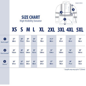 ज़ुजा उच्च दृश्यता सुरक्षा स्वेटर पीले और काले 1/4 जिपर चिंतनशील ऑक्सफोर्ड और कपास वर्कवियर जैकेट - Product Image 4