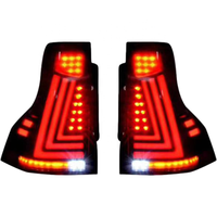 Mise à niveau complète led feu arrière feu arrière rearlamp arrière lumière avec dynamique pour TOYOTA land cruiser prado FJ150 queue lampe 2010-2020