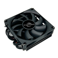 Desktop Computer Radiator Cpu Mini Chassis Luchtgekoelde 4Heat Pipe Dunne Itx All-In-One Radiator Fan Chassis Cpu Grafische Kaart