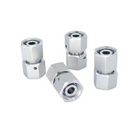 Penjualan Terbaik Parker GZ adaptor tabung lurus gabungan putar dengan mur putar 3c/fitting pipa baja 3d
