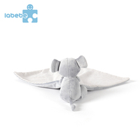 Fabricant vente respirant doux peluche Animal éléphant Design bébé couette bébé couverture de sécurité pour bébé