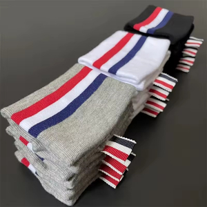 High Quality Cotton Men's Ankle <b>Socks</b> Funny Custom Logo Colorful Casual Knitted Style Summer Available White Black High Quality - Product Image 5