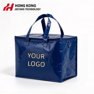 New Style <b>Large</b> Capacity Waterproof PP Woven Insulated <b>Cooler</b> Box <b>Bag</b> Custom Logo Reusable Thermal <b>Cooler</b> <b>Bag</b> for Food Picnic - Product Image 1