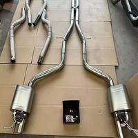 DZ Edelstahl-Heckabgasanlage für Mercedes-Benz CLS350 W218 (2014)-Spiegelpoliert 1,5mm Dick 3 Jahre Garantie