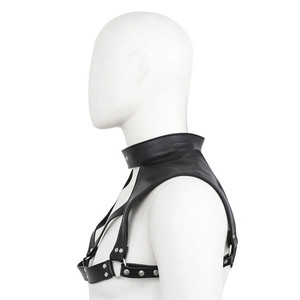 Fabricante de juguetes sexuales para adultos, venta al por mayor de body negro con tirantes de sujetador para hombre, para actuaciones en discotecas, sexy y a la moda. - Product Image 2