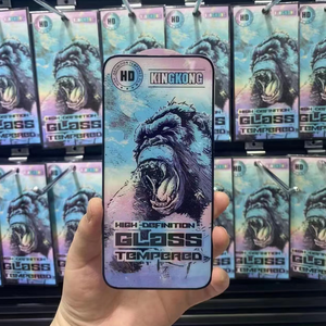 Nuevo precio de fábrica de vidrio templado 13 <span class=keywords><strong>mini</strong></span> Clear 2.5D Protector de pantalla para iPhone 12 15 <span class=keywords><strong>Pro</strong></span> 14 Plus <span class=keywords><strong>kingkong</strong></span> Glass - Product Image 3
