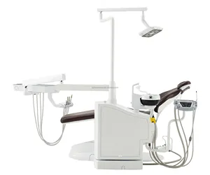 Cadeira dental integral de luxo, cadeira com sensor ce